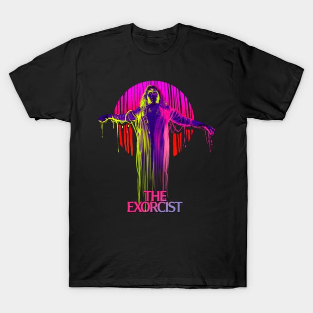 The Exorcist Neon. T-Shirt by Gerkyart